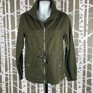 Old Navy Olive Green Cargo Utility Jacket sz XS